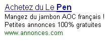 Le Pen jambon