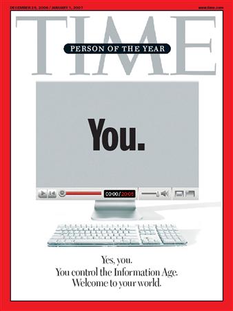 couverture du Time personnalité de l'année 2006